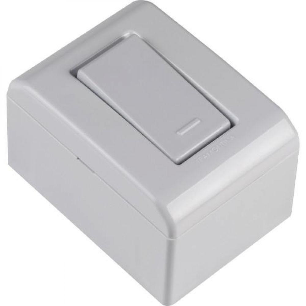 Caixa de Sobrepor c/ 1 Interrup Paralelo 10A 250V Tramontina - 2