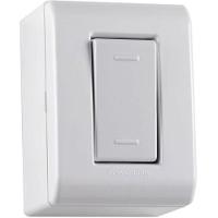 Caixa de Sobrepor c/ 1 Interrup Paralelo 10A 250V Tramontina - 1