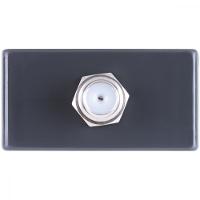 Módulo para Tomada Tv Sat Coaxial Direta Tramontina Grafite - 1