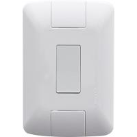 Conjunto 4X2 Com 1 Interruptor Paralelo Aria 6 A 250V Branco - 3