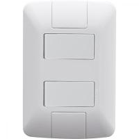 Conjunto 4x2 com 2 Interruptores Paralelos 6A 250V