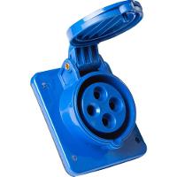 Tomada de Embutir Industrial 3p+t 32 A 220-250 Vca 9 H