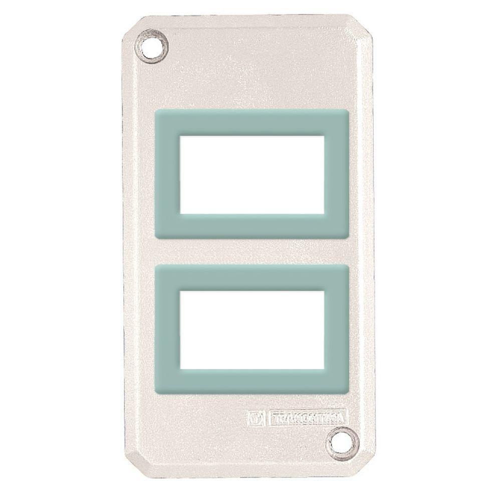 Tampa Para Condulete 1´´ Com 2 Postos Horizontal - 2