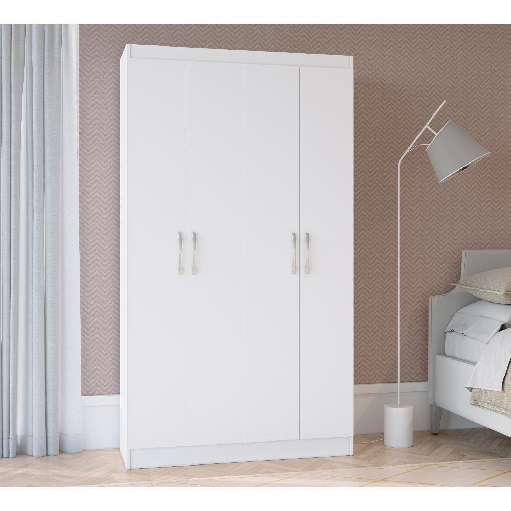 Armário Multiuso Doripel Dueto 4 Portas Branco - 1