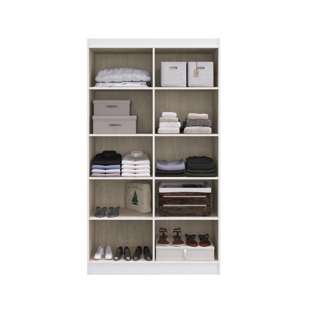 Armário Multiuso Doripel Dueto 4 Portas Branco - 2