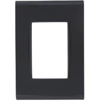 Placa 3 Postos 4x2 Tramontina Liz Grafite - 3