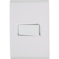 1 Interruptor Simples Horizontal Liz 10 A 250v Branco - 2
