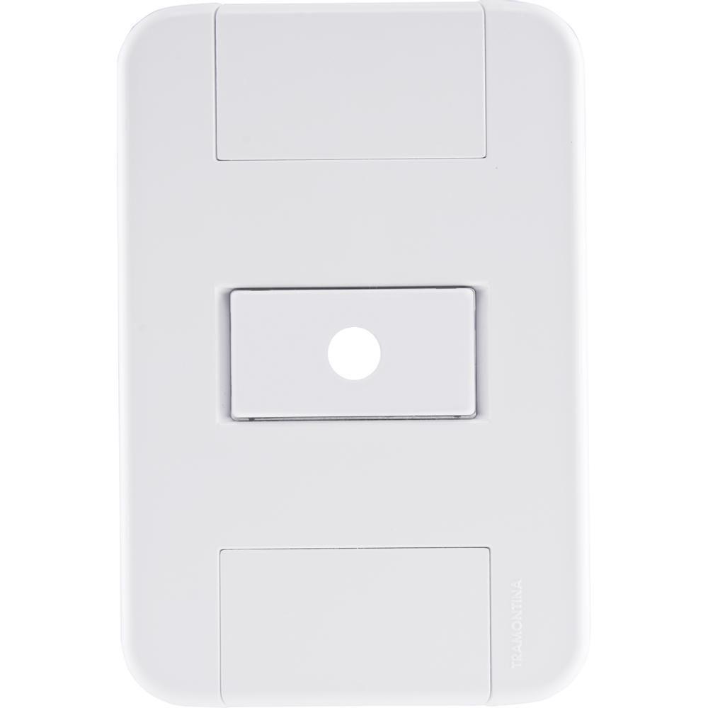 Conjunto Tampo com 1 Furo 9,5 Mm Tramontina Tablet Branco - 1