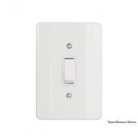 Interruptor Mill 1Simp C/Pl S-E1M 21001 C/10Pcs - 1