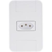 Conj 4x2 1 Tomada 2p+t 20 A 250 V Tramontina Tablet Branco - 2