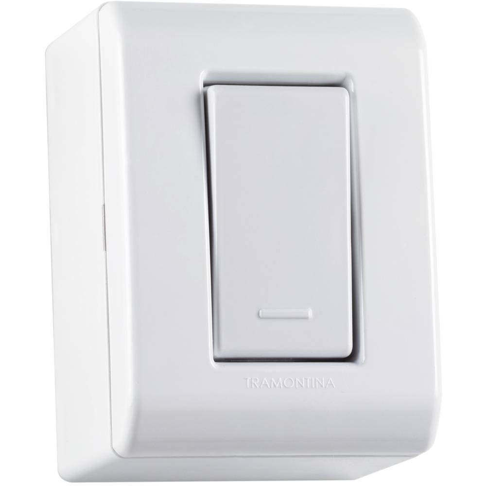 Caixa de Sobrepor com 1 Interrup Simples 10A 250V - 3