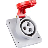 Tomada de Embutir Industrial 2p+t 16 A 380-415 Vca 9 H - 3