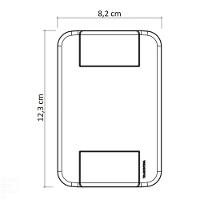 Conjunto 4x2 Com 1 Tomada 2p+t 10 A 250 V Tramontina Tablet Branco Tramontina - 2