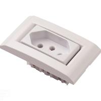 Conjunto Para Móvel 1 Tomada 2p+t 10 A Tramontina Liz Branca Tramontina - 2