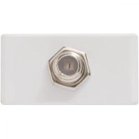 Módulo para Tomada Tv Sat Coaxial Direta Tramontina Branco