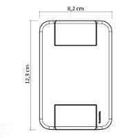 Conjunto 4x2 Com 1 Tomada Rj45 Cat. 6 Tramontina Tablet Branco Tramontina - 3