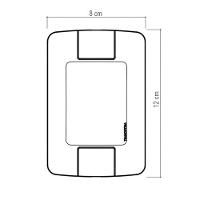 Conjunto 4x2 Com 1 Interruptor Paralelo 6 A 250 V E 1 Tomada 2p+t 10 A 250 V Aria Branco - 4