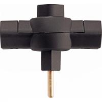 Plugue T 2p 10 A 250 V Tramontina Preto - 1