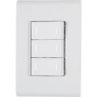 Conjunto 4x2 com 3 Interruptores Paralelos 10A 250V - 1