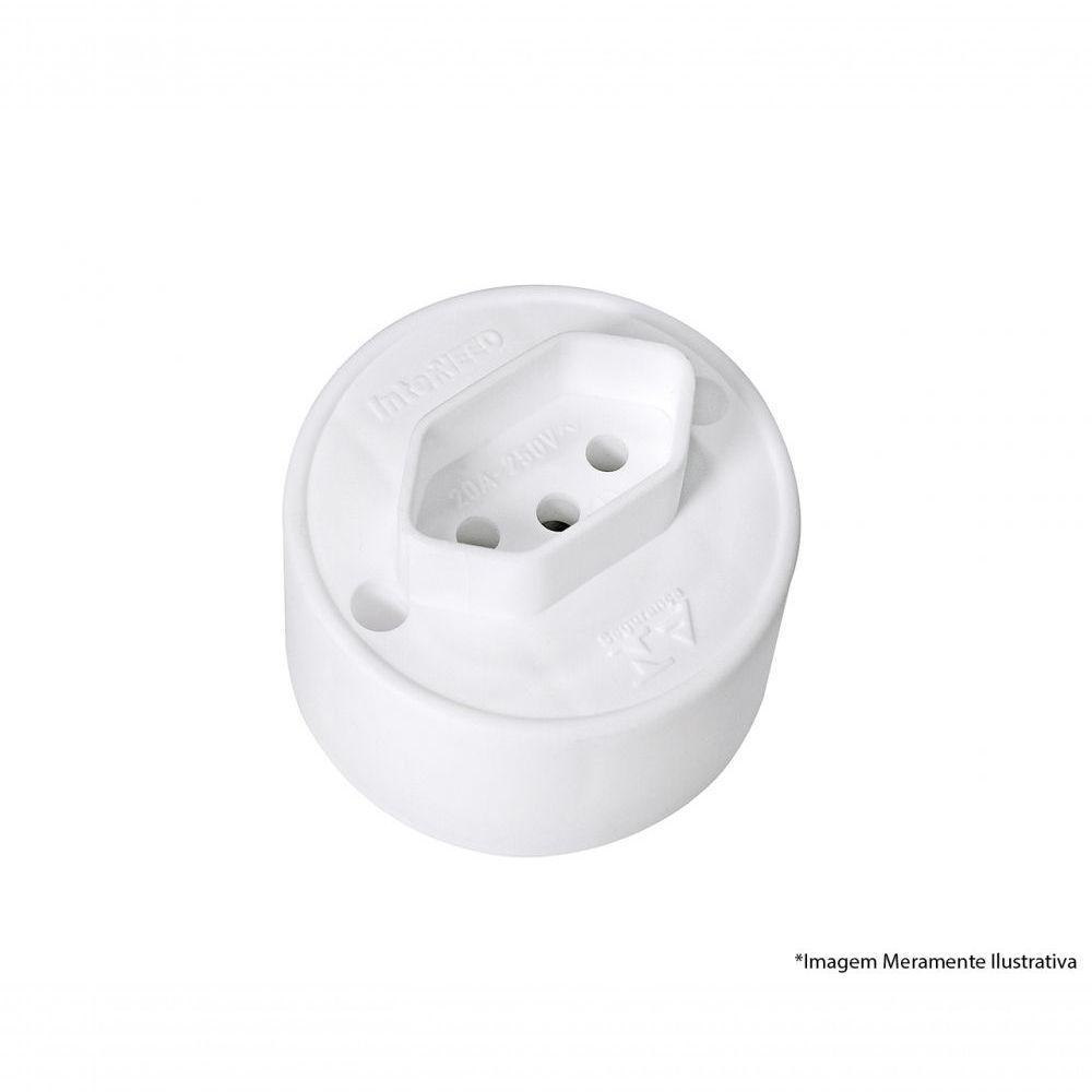 Tomada Sobrepor 2P+T 20A - 1