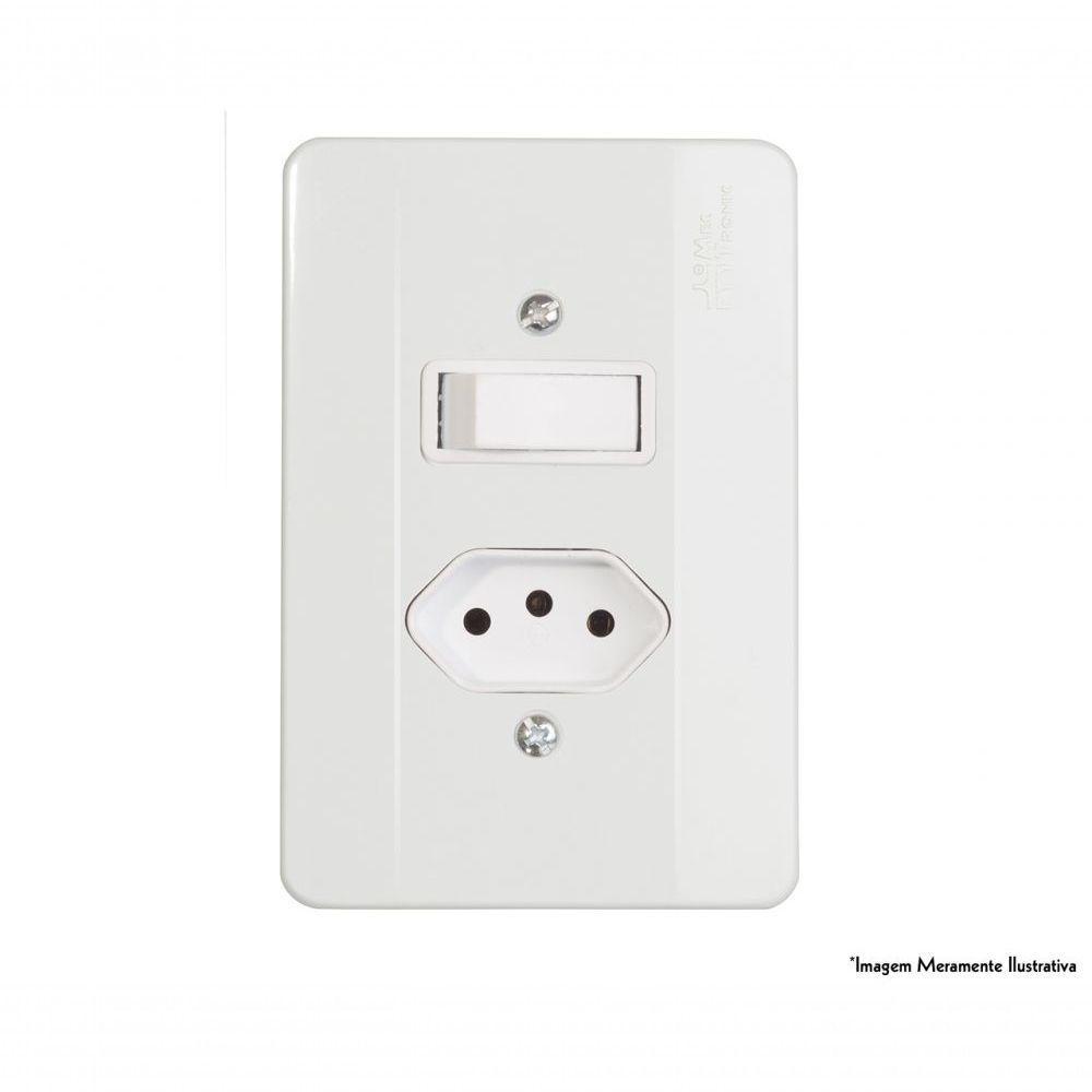 Interruptor 1Par+1Tom 2P+T C/Pl 10A/250 39076 Sptre9Pbm - 1