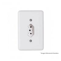 Tomada Ilumi Stylus Bip 2P+T C/Pl 10A 250V 20140 - 1