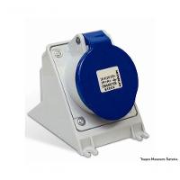 Tomada Steck Sobrepor 2P+T 16A 220V Azul N-3006 - 1