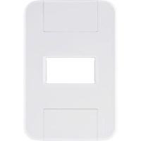 Placa 1 Posto Horizontal 4x2 Tramontina Tablet Branca - 1