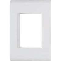 Placa 3 Postos Juntos 4x2 Tramontina Liz Branca - 1