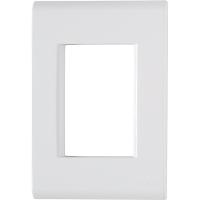 Placa 3 Postos Juntos 4x2 Tramontina Liz Branca - 3