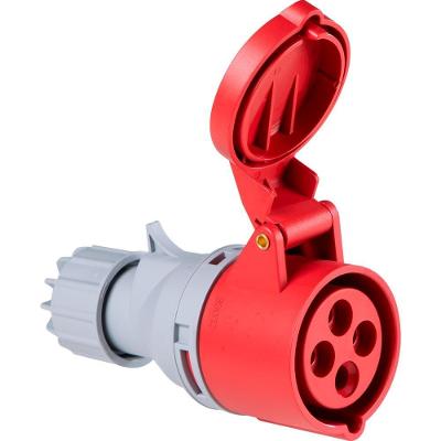 Tomada de Acoplamento Industrial 3p+t 16 A 380-415 Vca 6 H