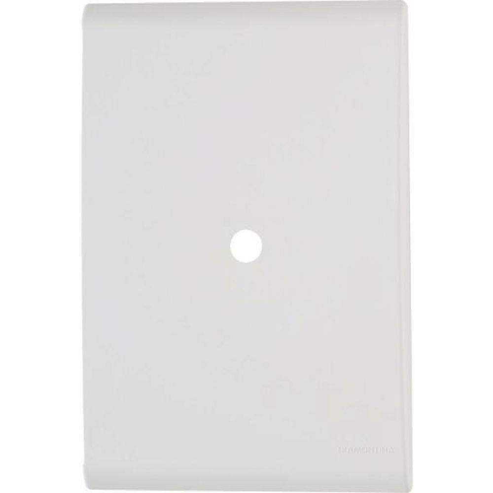 Placa com 1 Furo 9,5 Mm 4x2 Tramontina Liz Branca - 1