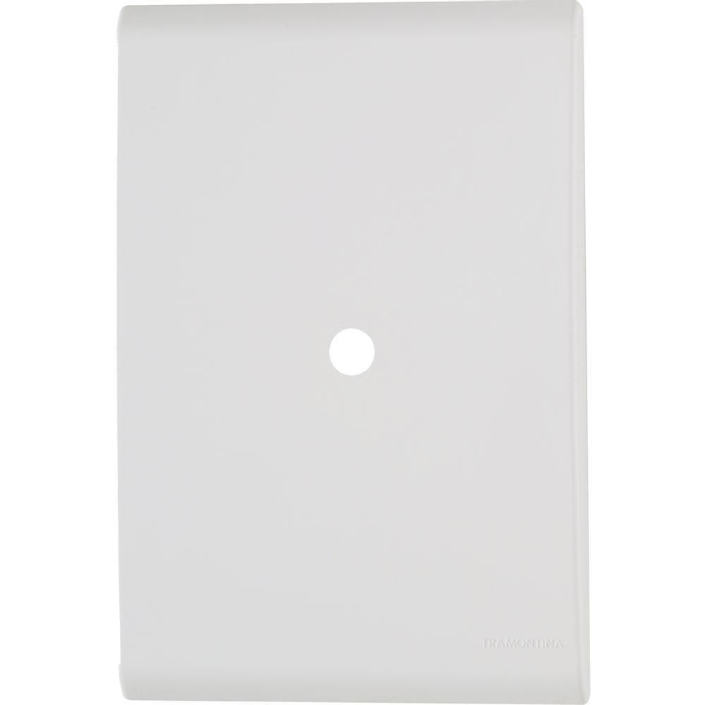 Placa com 1 Furo 9,5 Mm 4x2 Tramontina Liz Branca - 2