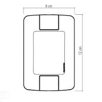 Conjunto 4x2 Com 1 Interruptor Simples 6 A 250 V E 2 Tomadas 2p+t 10 A 250 V Aria Em Bran - 3