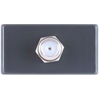 Módulo Para Tomada Tv Sat Coaxial Direta Tramontina Grafite Tramontina - 1