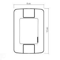 Conjunto 4x2 Com 1 Tomada 2p+t Tramontina Aria 20 A 250 V Branco Tramontina - 2