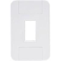 Placa 1 Posto Vertical 4x2 Tramontina Tablet Branca - 1