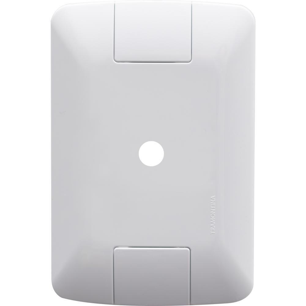 Placa com 1 Furo 9,5 Mm 4x2 Tramontina Aria Branca - 2