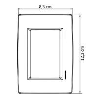 Conjunto 4x2 Com 2 Interruptores Simples 10 A 250 V E 1 Tomada 2p+t 20 A 250 V Izyflat Br - 5