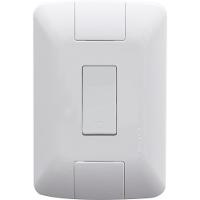 Conjunto 4X2 Com 1 Pulsador Campainha Aria 6 A 250 V Branco - 2