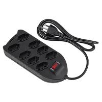 Protetor Eletronico C/8 Tomadas Epe 1008+ Preto 4824004 - 1