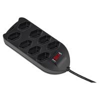 Protetor Eletronico C/8 Tomadas Epe 1008+ Preto 4824004 - 3