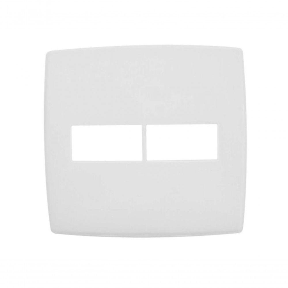 Pial Plus Modulo Placa 1+1 Posto Horiz 4X4 618511 - 1