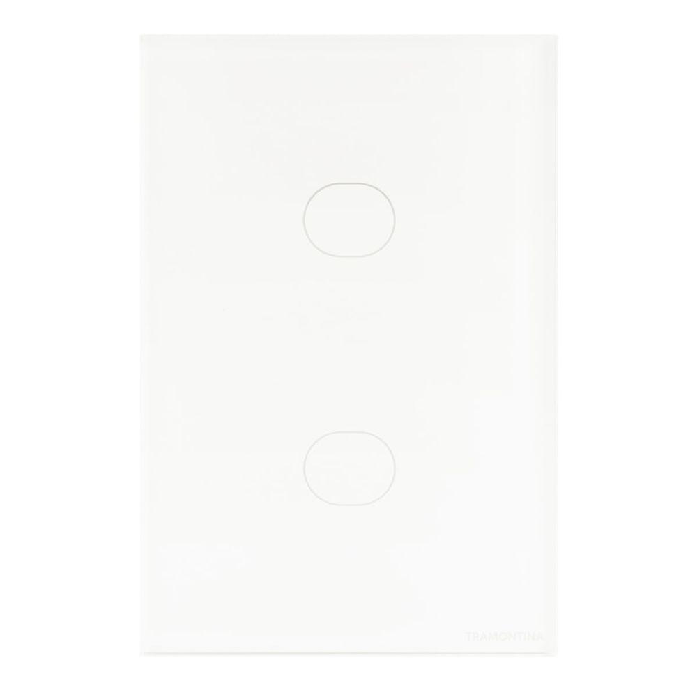 Interruptor Touch Wi-fi Smart Tramontina Branco Com 2 Canais - 2
