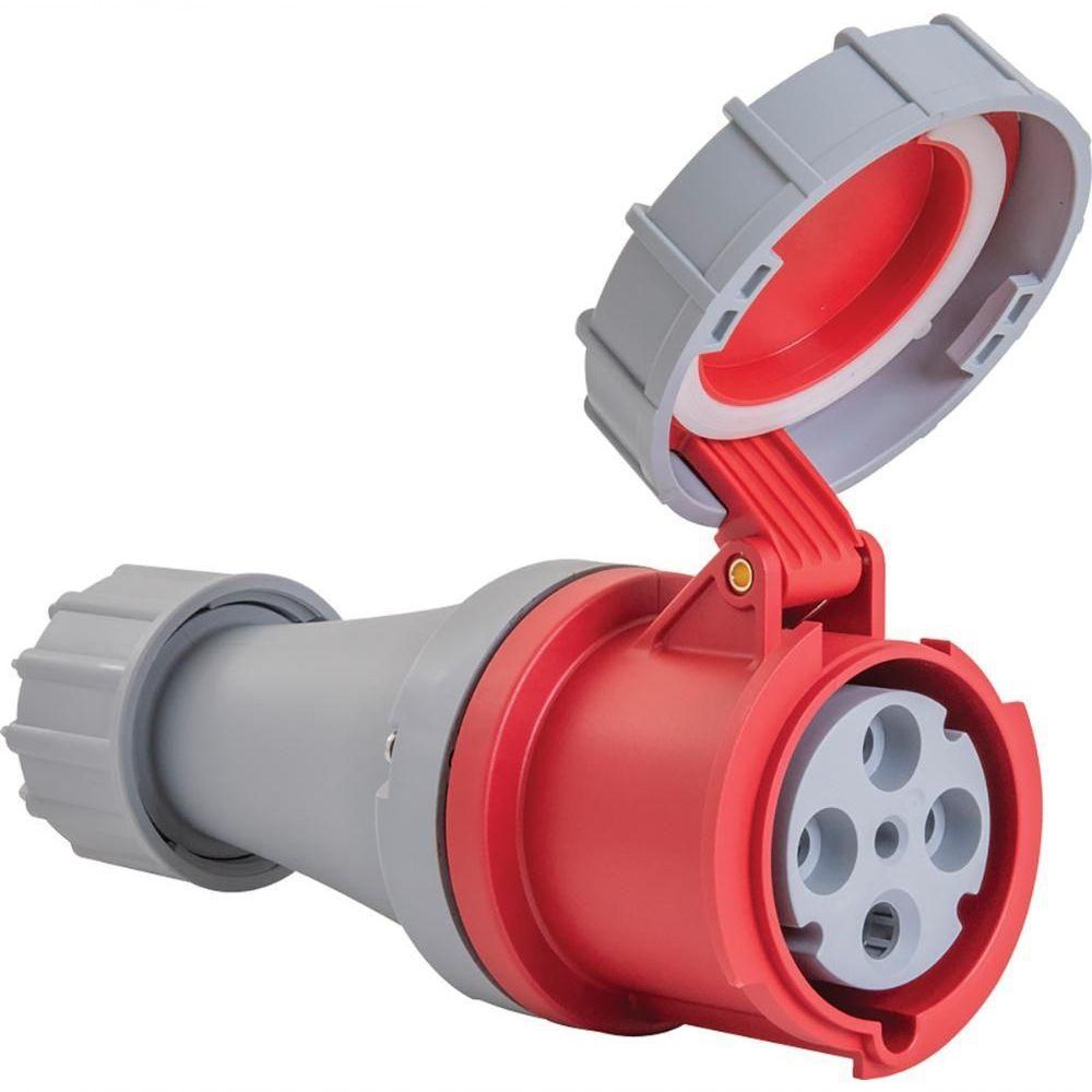 Tomada Acoplamento Industrial 3P T 63 A 380-415 Tramontina - 2