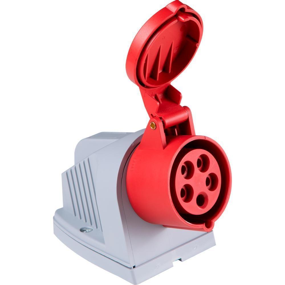 Tomada De Sobrepor Industrial 3P+N+T 32 A 380-415 Tramontina - 3