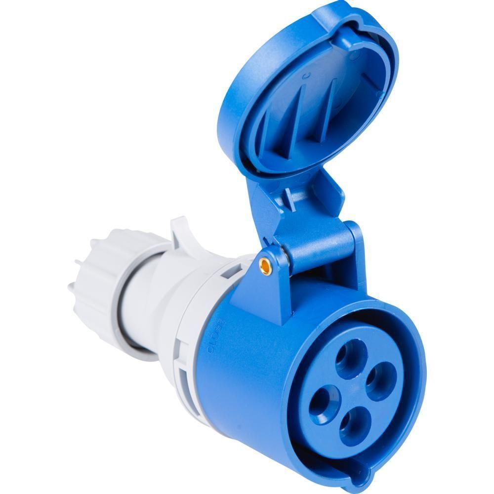 Tomada De Acoplamento Industrial 3P+T 32 A 220-250 Vca 9 H - 4