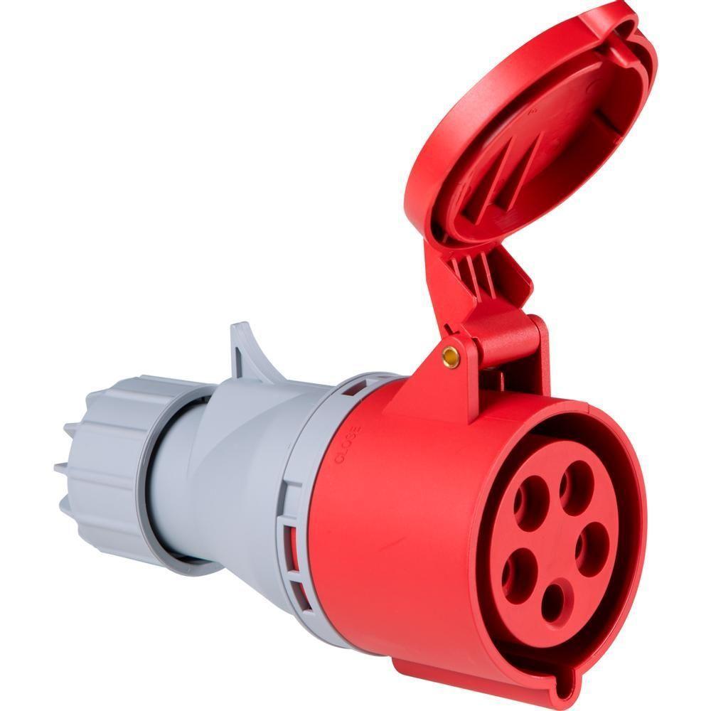 Tomada Acoplamento Industrial 3P+N+T 32 A 380-415 Tramontina - 2