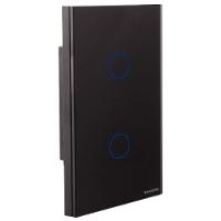 Interruptor Touch Wi-fi Smart Tramontina Preto Com 2 Canais - 3