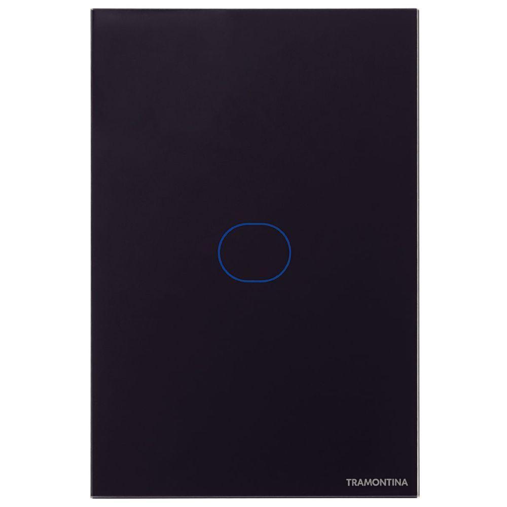 Interruptor Touch Wi-fi Smart Tramontina Preto Com 1 Canal - 1